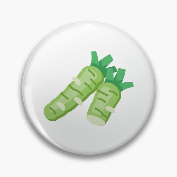 Item preview, Fresh Wasabi Root - Japanese Horseradish Sticker for Sushi & Bold Flavor designed and sold by Tr Creative Design.