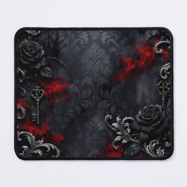 Item preview, Gothic Elegance .Black Roses and Baroque Ornaments designed and sold by aminz4.