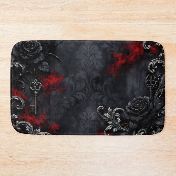 Item preview, Gothic Elegance .Black Roses and Baroque Ornaments designed and sold by aminz4.