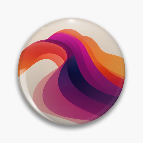 Item preview, Elegant Warm Gradient Wave Abstract designed and sold by EK-World.