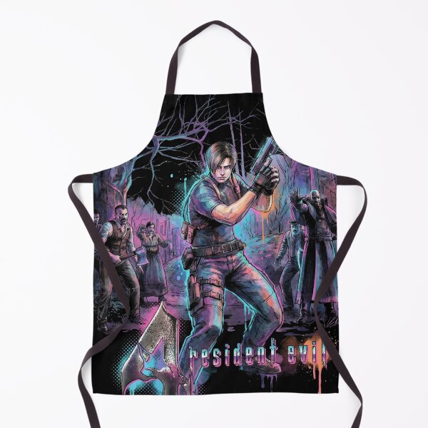 Item preview, Resident Evil 4 Leon s Kennedy Zombie Retro Box Art Fan Illustration designed and sold by Senpaiwaves.