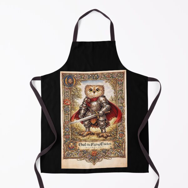 Item preview, Portrait of 'Owl the Flying Chicken', the very courageous designed and sold by NubesDesignCH.