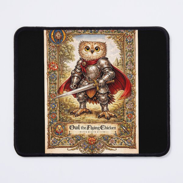 Item preview, Portrait of 'Owl the Flying Chicken', the very courageous designed and sold by NubesDesignCH.