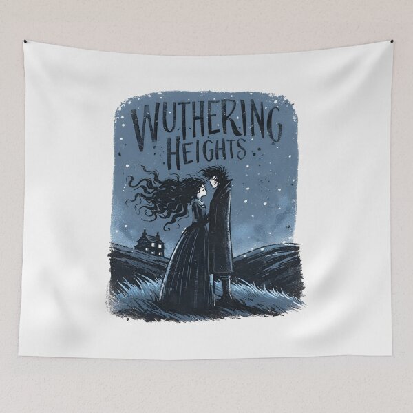 Item preview, Wuthering Heights Cute Indie Art Catherine & Heathcliff Shirt designed and sold by Fenay Designs.