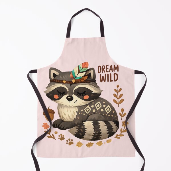 Item preview, Dream Wild Raccoon – Cute Woodland Animal Illustration designed and sold by myforestfog.