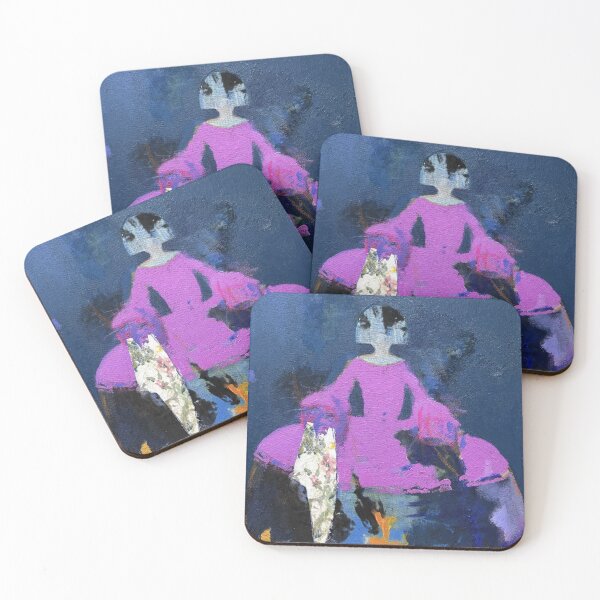 Item preview, Infanta Destruction – Pink and purple  designed and sold by Gela Mikava.