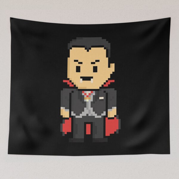 Item preview, Pixel Monster Vampire designed and sold by gkillerb.