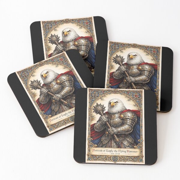 Item preview, Portrait of 'Eagly the Flying Hammer' the very brutal designed and sold by NubesDesignCH.