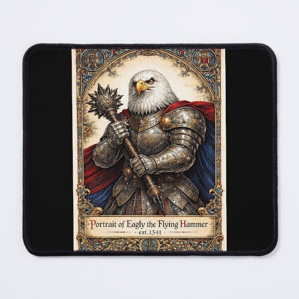 Item preview, Portrait of 'Eagly the Flying Hammer' the very brutal designed and sold by NubesDesignCH.