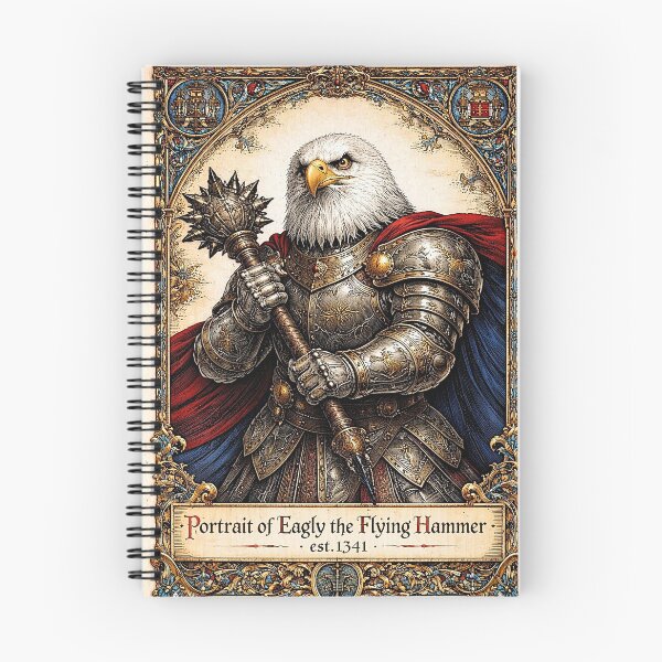 Item preview, Portrait of 'Eagly the Flying Hammer' the very brutal designed and sold by NubesDesignCH.