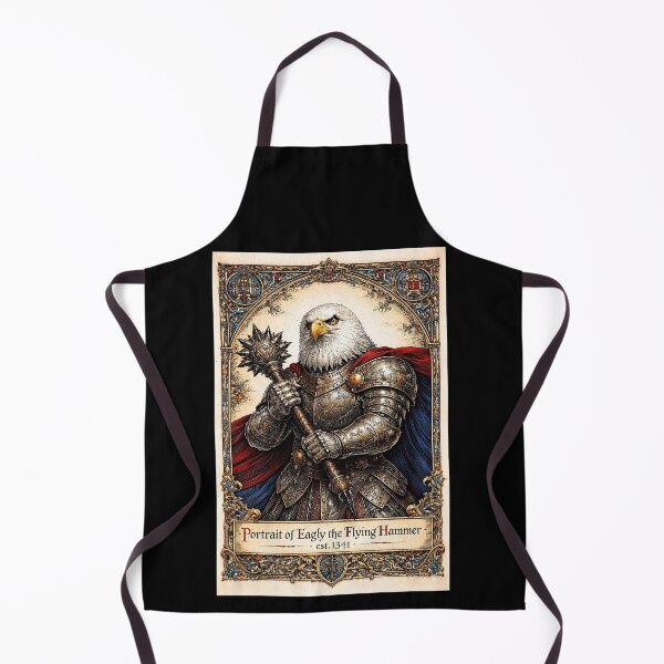 Item preview, Portrait of 'Eagly the Flying Hammer' the very brutal designed and sold by NubesDesignCH.