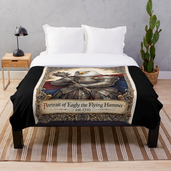 Item preview, Retrato de 'Eagly el Martillo Volador', el muy brutal designed and sold by NubesDesignCH.