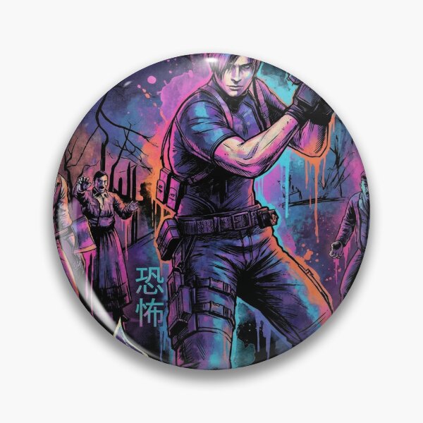 Item preview, Resident Evil 4 Cover Art Japanese Kanji Leon s Kennedy designed and sold by Senpaiwaves.