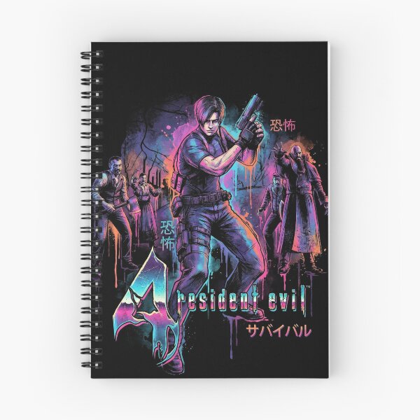 Item preview, Resident Evil 4 Cover Art Japanese Kanji Leon s Kennedy designed and sold by Senpaiwaves.