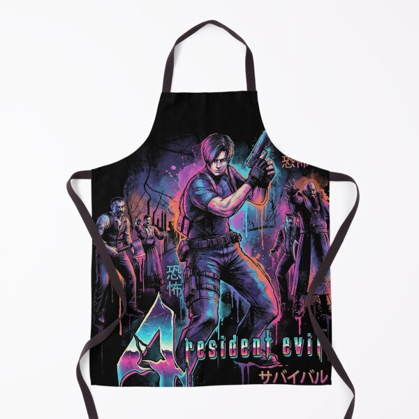 Item preview, Resident Evil 4 Cover Art Japanese Kanji Leon s Kennedy designed and sold by Senpaiwaves.