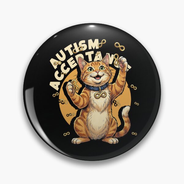 Item preview, Autism Acceptance Orange Cat designed and sold by Luan Huynh.