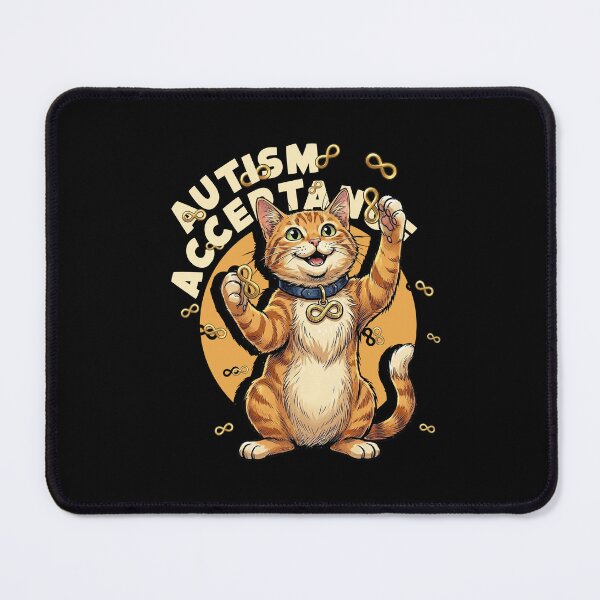 Item preview, Autism Acceptance Orange Cat designed and sold by Luan Huynh.