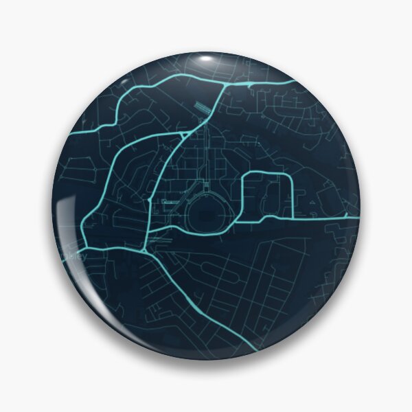 Item preview, Wembley Stadium Concert London Street Map designed and sold by UrbanCoordinate.