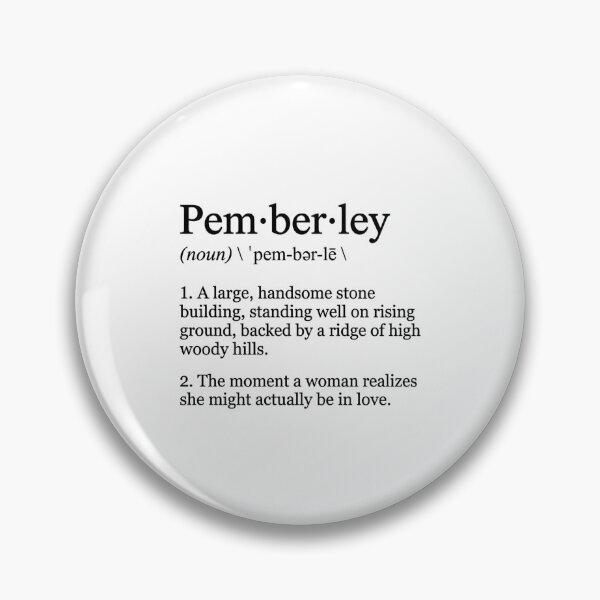 Item preview, Pride and Prejudice Pemberley Definition Mr Darcy Romance Book Shirt designed and sold by Fenay Designs.
