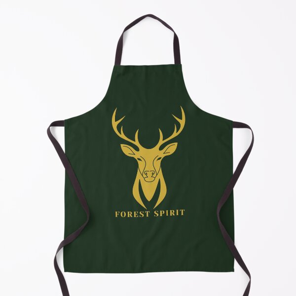Item preview, Gold Stag Forest Spirit – Minimalist Woodland Deer Nature Design designed and sold by Slow Vibes Designs.