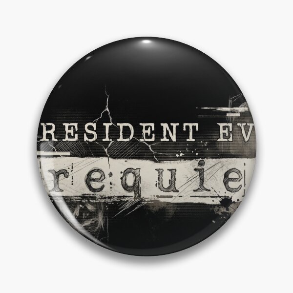 Item preview, Resident Evil Requiem Capcom 2026 Title Logo Art designed and sold by Senpaiwaves.