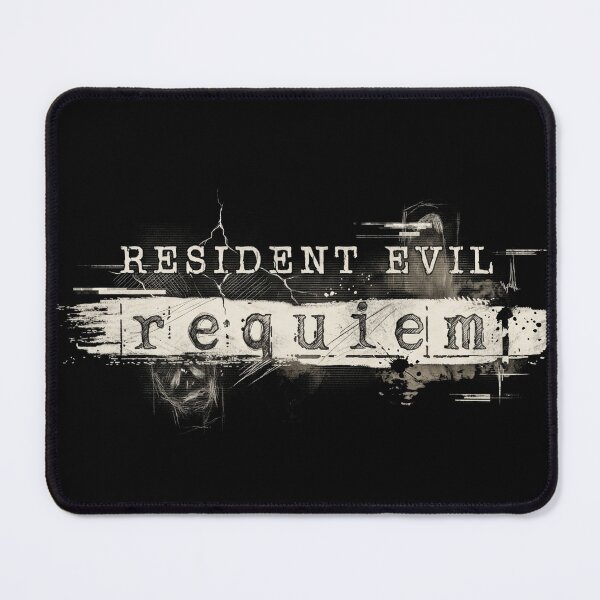 Item preview, Resident Evil Requiem Capcom 2026 Title Logo Art designed and sold by Senpaiwaves.