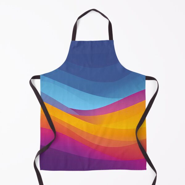 Item preview, Vibrant Rainbow Spectrum Flowing Waves designed and sold by EK-World.