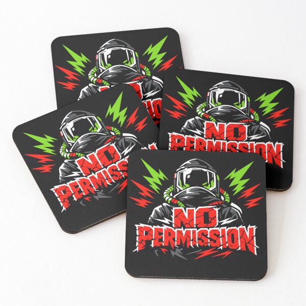Item preview, No Permission – Cyberpunk Streetwear Graphic | Gamer Tech Futuristic Design designed and sold by JonelCrafts.