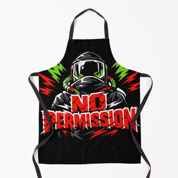 Item preview, No Permission – Cyberpunk Streetwear Graphic | Gamer Tech Futuristic Design designed and sold by JonelCrafts.