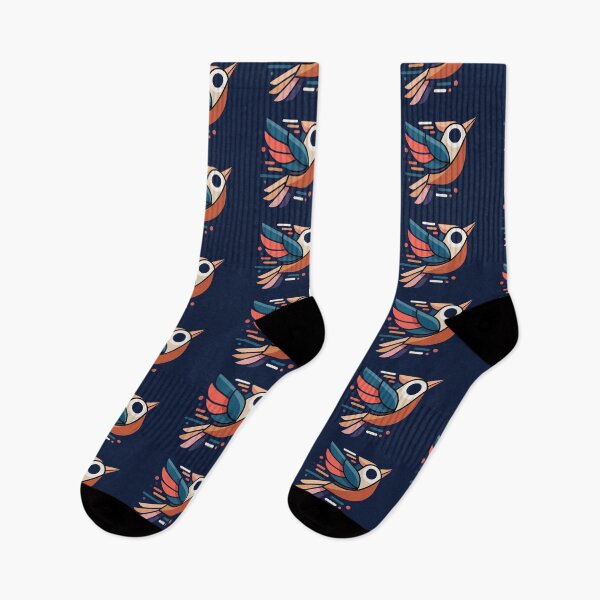 Item preview, Geometric Bird – Neon Flight Design designed and sold by Dogandesighn.