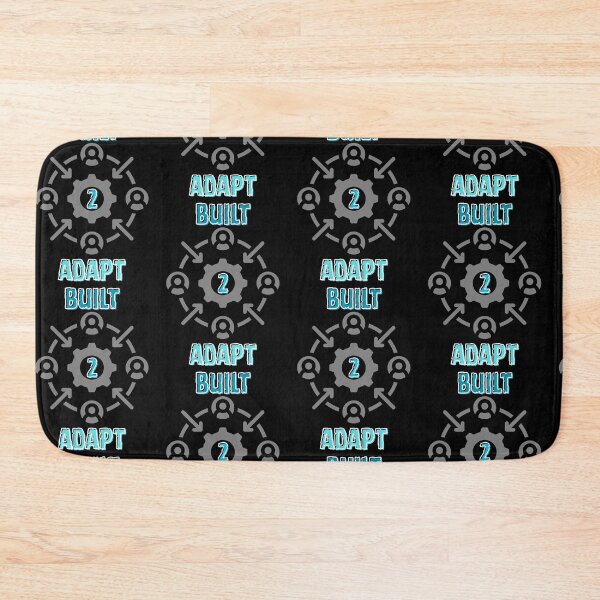 Item preview, Built To Adapt Motivational Quote Gear designed and sold by Snedsdigital.