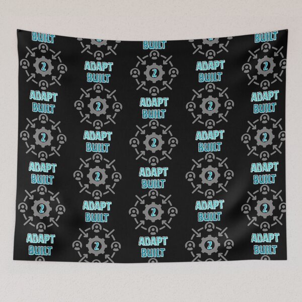 Item preview, Built To Adapt Motivational Quote Gear designed and sold by Snedsdigital.