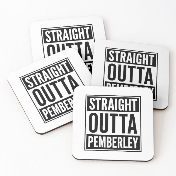 Item preview, Pride and Prejudice Straight Outta Pemberley Jane Austen Book Humor Shirt designed and sold by Fenay Designs.