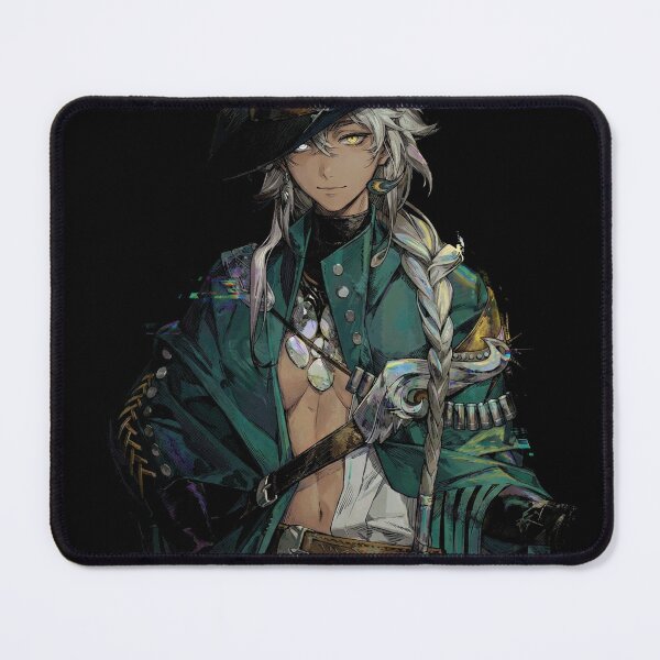 Item preview, Argus Reverse 1999 Silver White Hair Scarred Eye Portrait designed and sold by Senpaiwaves.