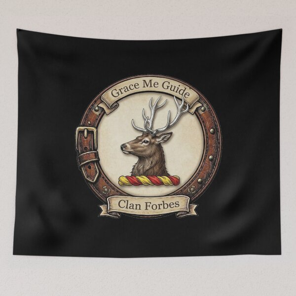 Item preview, Clan Forbes Crest designed and sold by BagTown Clans.