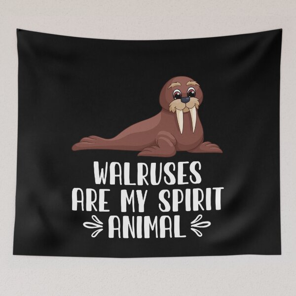 Item preview, Walruses Are My Spirit Animal designed and sold by GabbyKash.