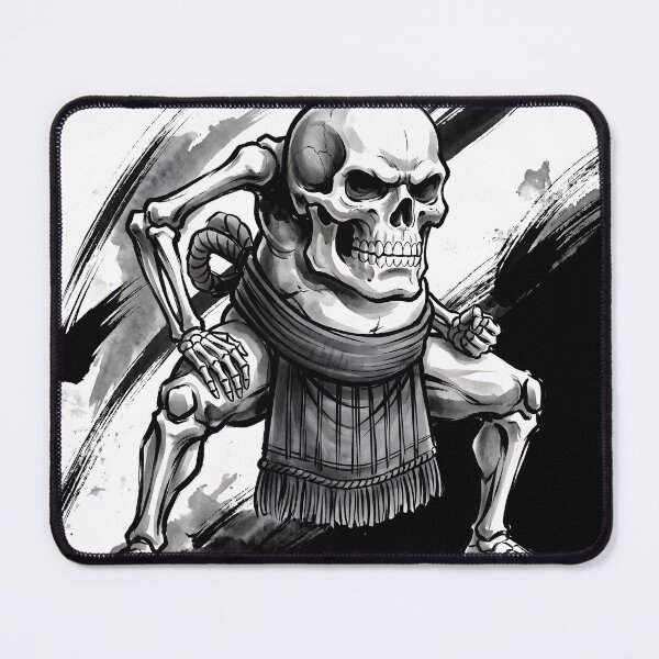 Item preview, Sumo Wrestler Skull Japanese Ink Art designed and sold by DokuroInk.