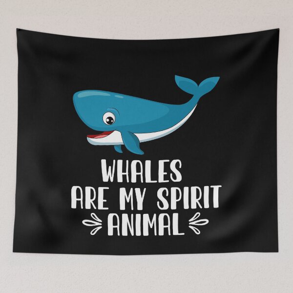 Item preview, Whales Are My Spirit Animal designed and sold by GabbyKash.