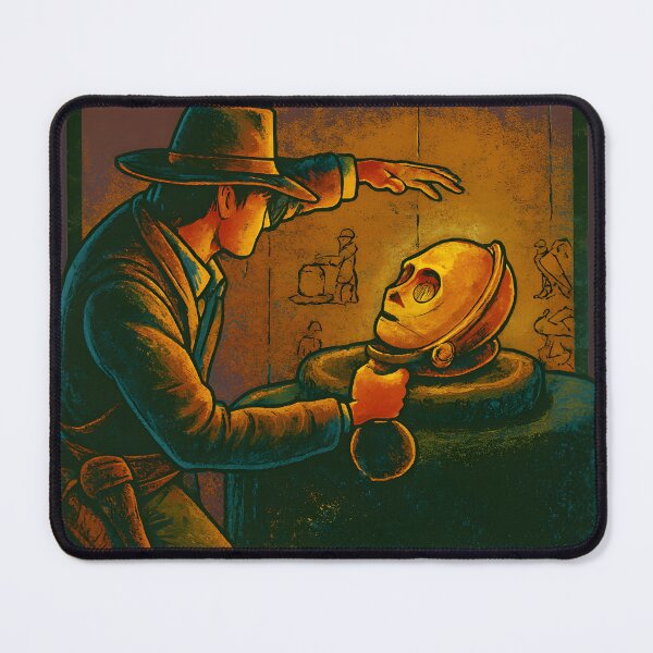 Item preview, The Golden Skull designed and sold by MikeMoreArt.