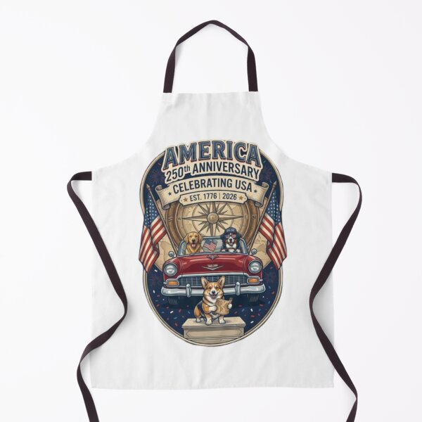 Item preview, USA 250th Anniversary Dog Squad Retro Car Trip designed and sold by BSL-STORE.
