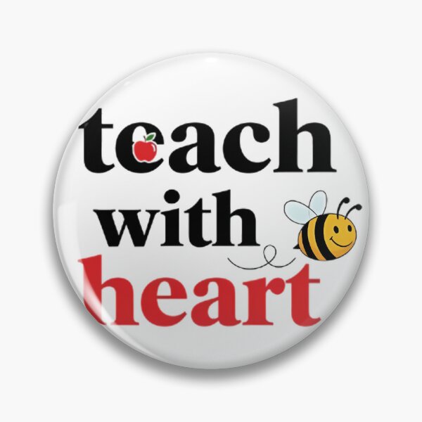Item preview, Teach With Heart Bee designed and sold by pumsquare.