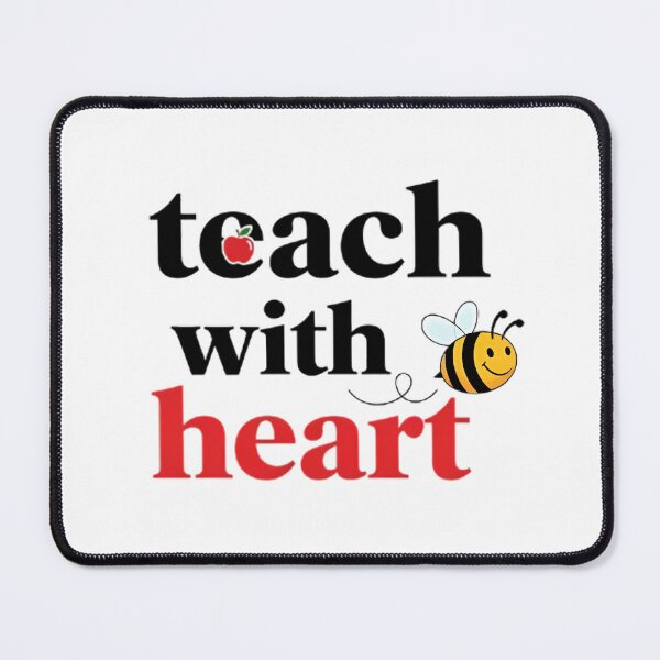 Item preview, Teach With Heart Bee designed and sold by pumsquare.