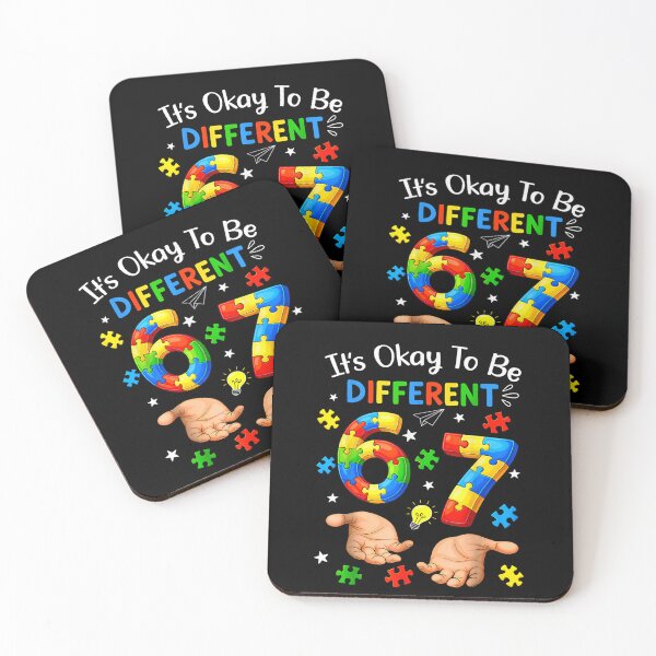 Item preview, It’s Okay To Be Different Autism Awareness Puzzle 67 designed and sold by Ali-printshop.