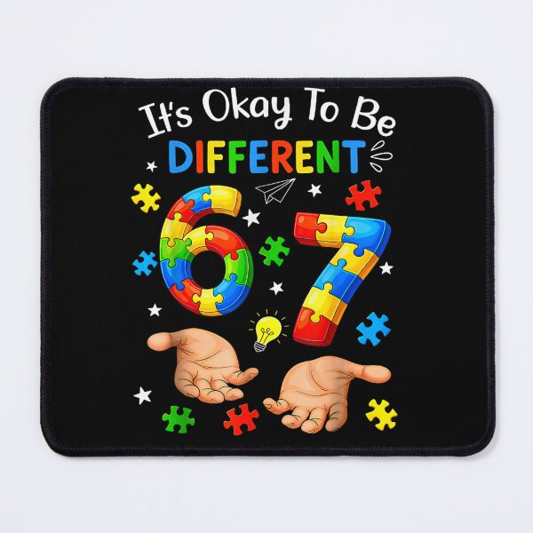 Item preview, It’s Okay To Be Different Autism Awareness Puzzle 67 designed and sold by Ali-printshop.