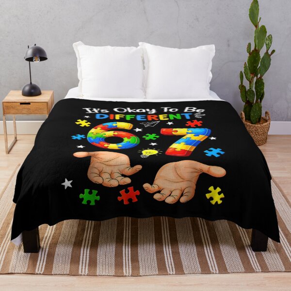 Item preview, It’s Okay To Be Different Autism Awareness Puzzle 67 designed and sold by Ali-printshop.