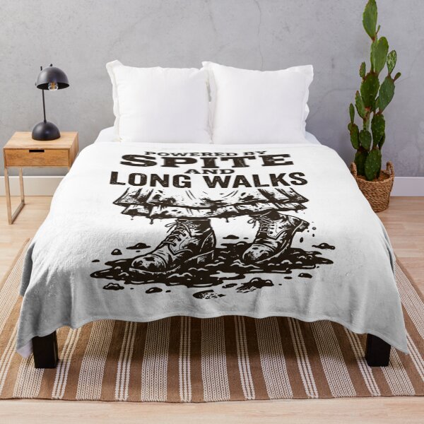 Artikelvorschau, Jane Austen Powered By Spite And Long Walks Pride and Prejudice Humor Shirt entworfen und verkauft von Fenay Designs.