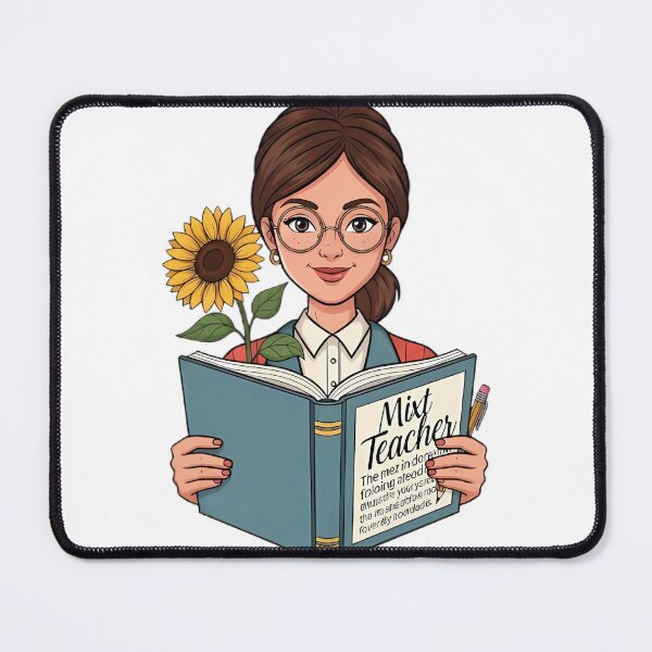 Item preview, Bookish Teacher Bloom designed and sold by pumsquare.