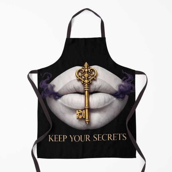 Item preview, Surreal Marble Lips Gold Key Secret Graphic designed and sold by agearb.