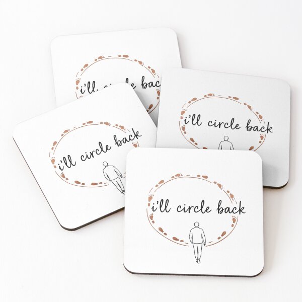 Item preview, I’ll Circle Back Funny Minimalist Design designed and sold by laterkatergator.