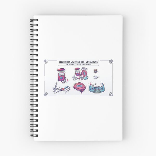 Item preview, electronics lab essential - sticker pack designed and sold by KIZENZO.